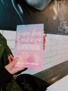 Lucky Girl Syndrome Guidebook signing