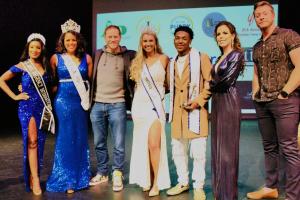 The Mr. & Ms. Military Pageant judges named U.S. Navy Petty Officer Claude Riddick, Jr. as King and U.S. Marine Lt. Riley Compton-Tejcek as queen on Feb. 24, 2023