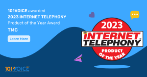 101VOICE Receives 2023 INTERNET TELEPHONY Product of the Year Award